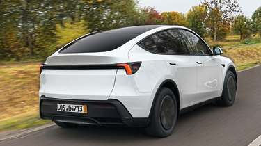 New Tesla Model Y Standard - rear tracking 